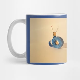 Measuring Tape Snail Mug